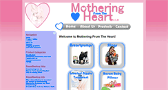 Desktop Screenshot of motheringfromtheheart.com